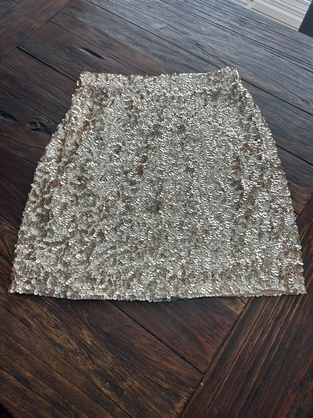 Gold Sequin Mini Skirt - Shine-Ready Party Skirt
